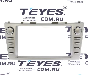 Переходная рамка Toyota Camry 6 XV 40 (2006-2011) (F4 - с кнопками) (9")