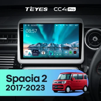 Штатная магнитола Teyes CC4 Pro 8/128 Suzuki Spacia 2 (2017-2023)