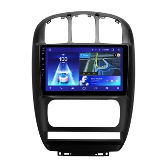 Переходная рамка Dodge Caravan 4 / Chrysler Voyager RG RS / Town &amp; Country RS (2000-2007) Тип-A (10")