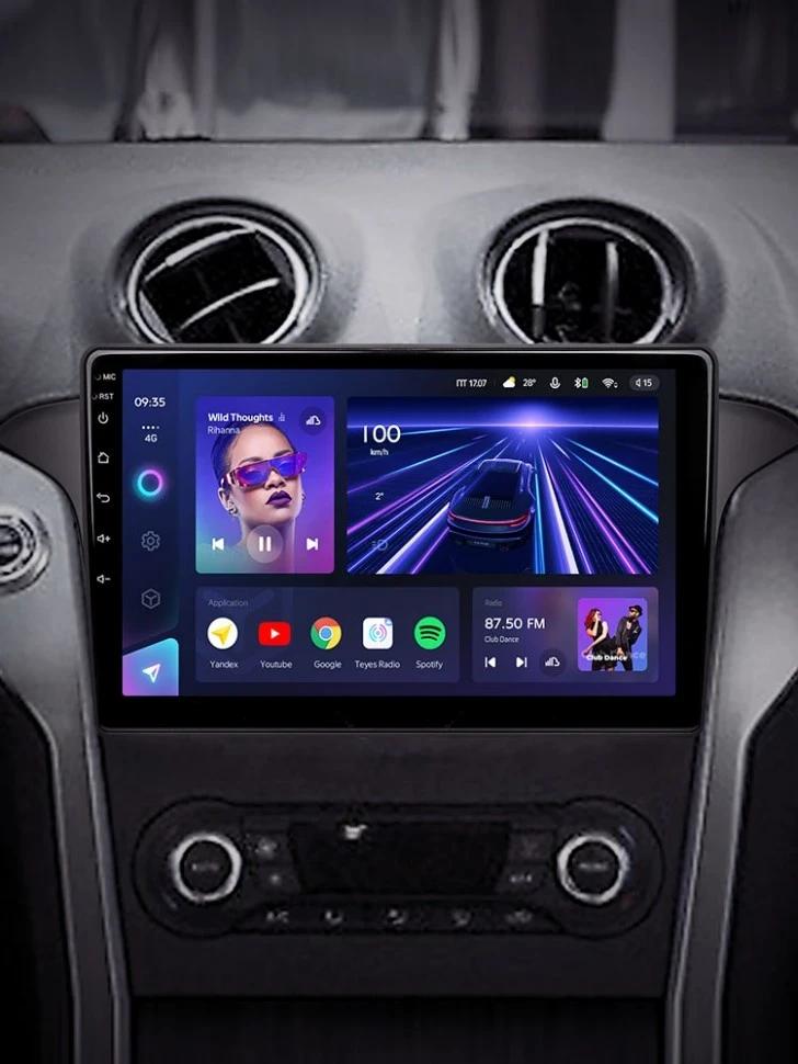 Штатная магнитола Teyes CC3 4/32 Ford Mondeo 4 (2011-2014)