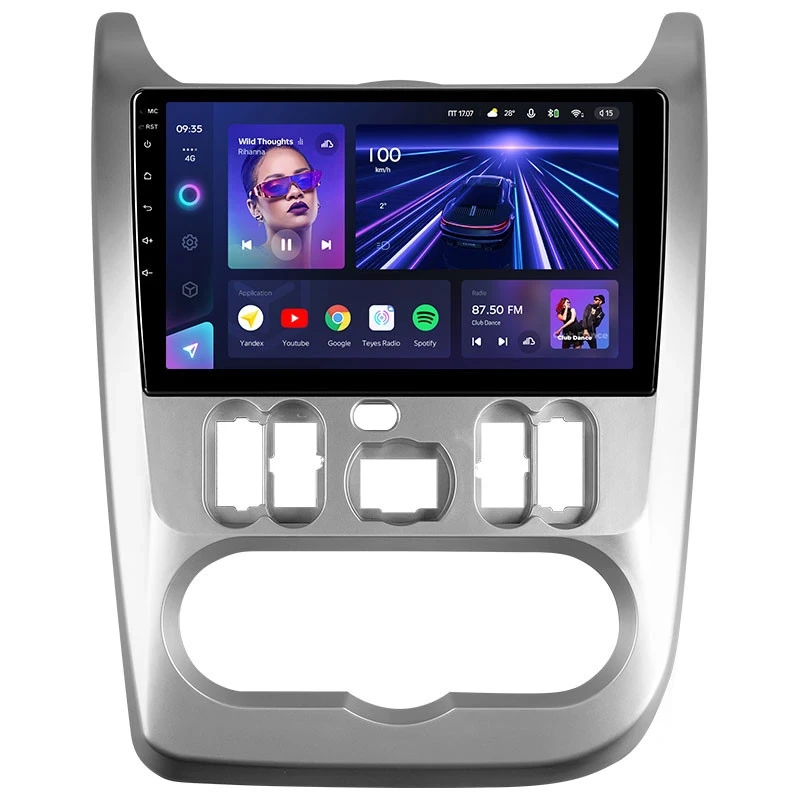 Штатная магнитола Teyes CC3 4/32 Renault Logan 1 (2010-2015)