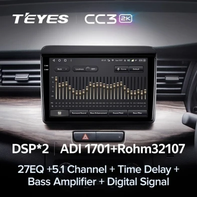 Штатная магнитола Teyes CC3 2K 4/32 Suzuki Ertiga (2018-2020)