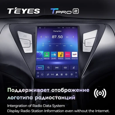 Штатная магнитола Tesla style Teyes TPRO 2 4/64 Hyundai Elantra 5 JK GD MD UD (2011-2015) F2