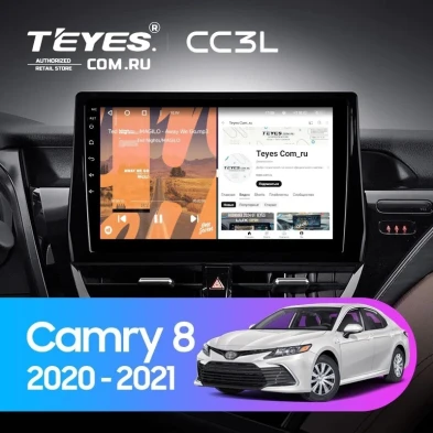 Штатная магнитола Teyes CC3L 4/32 Toyota Camry 8 XV 70 (2020-2021)