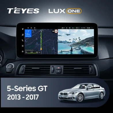 Штатная магнитола Teyes LUX ONE 4/64 BMW 5-Series Gran Turismo F07 (NBT) (2013-2017) Universal