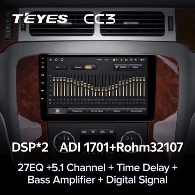 Штатная магнитола Teyes CC3 6/128 Chevrolet Tahoe (2006-2014)