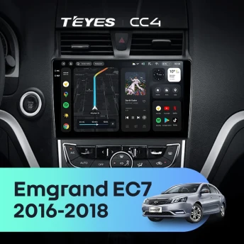 Штатная магнитола Teyes CC4 6/64 Geely Emgrand EC7 (2016-2018)