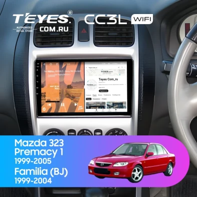 Штатная магнитола Teyes CC3L WiFi 2/32 Mazda Premacy 1 (1999-2005) F2