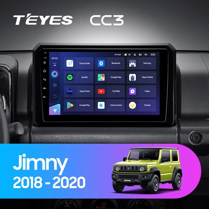 Штатная магнитола Teyes CC3 4/32 Suzuki Jimny JB64 (2018-2020)