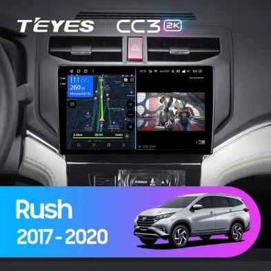 Штатная магнитола Teyes CC3 2K 4/64 Toyota Rush (2017-2020)