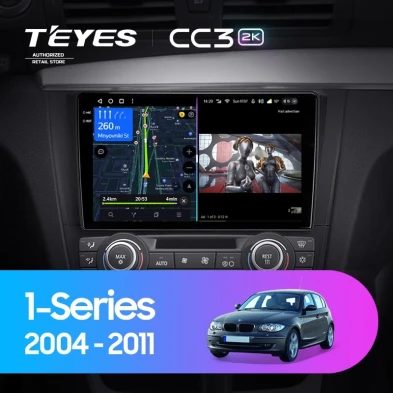 Штатная магнитола Teyes CC3 2K 4/32 BMW 1 серия E88 E82 E81 E87 (2004-2011) F1