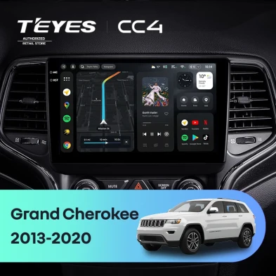 Штатная магнитола Teyes CC4 6/64 Jeep Grand Cherokee WK2 (2013-2020) F1