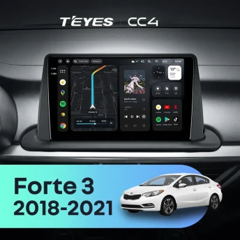 Штатная магнитола Teyes CC4 6/64 Kia Forte 3 (2018-2021)