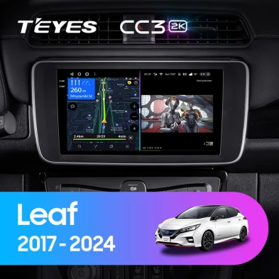 Штатная магнитола Teyes CC3 2K 4/32 Nissan Leaf ZE1 (2017-2024)