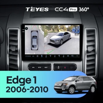Штатная магнитола Teyes CC4 Pro 360 12/256 Ford Edge 1 U387 (2006-2010)