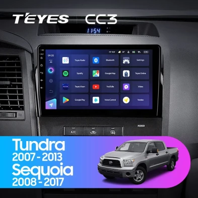 Штатная магнитола Teyes CC3 4/64 Toyota Tundra XK50 (2007-2013)