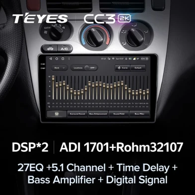 Штатная магнитола Teyes CC3 2K 6/128 Honda HR-V 1 (1998-2006)