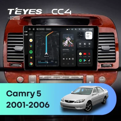 Штатная магнитола Teyes CC4 6/64 Toyota Camry 5 XV 30 (2001-2006) Тип-B