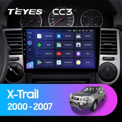 Штатная магнитола Teyes CC3 4/32 Nissan X-Trail T30 (2000-2007) F1