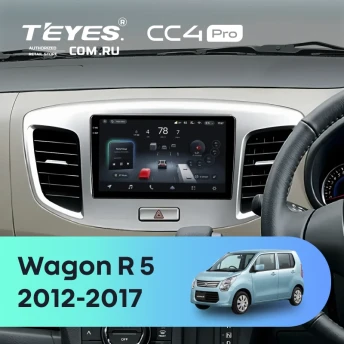 Штатная магнитола Teyes CC4 Pro 8/128 Suzuki Wagon R 5 (2012-2017) (без штатной камеры)