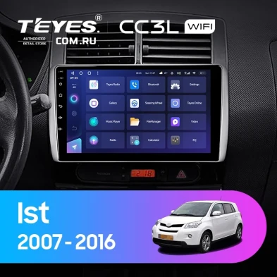 Штатная магнитола Teyes CC3L WiFi 2/32 Toyota Ist XP110 (2007-2016)