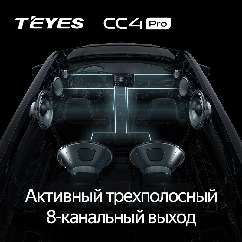 Штатная магнитола Teyes CC4 Pro 12/256 Cadillac CTS (2002-2007)